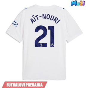 Lacne Muži Futbalové dres Manchester City Rayan Ait-Nouri #21 2026-27 Krátky Rukáv - Tretina